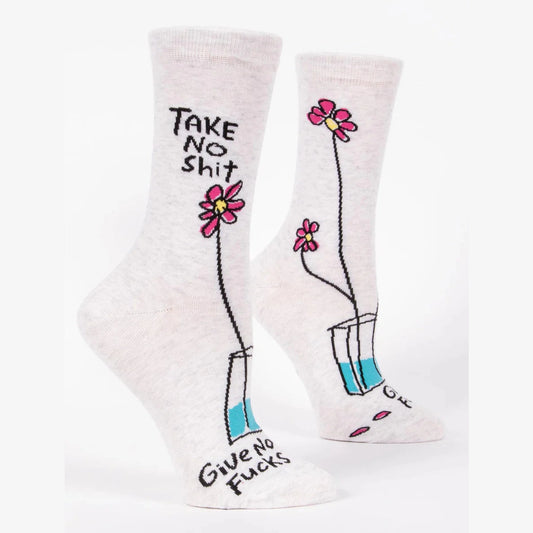 Take No Shit Crew Socks