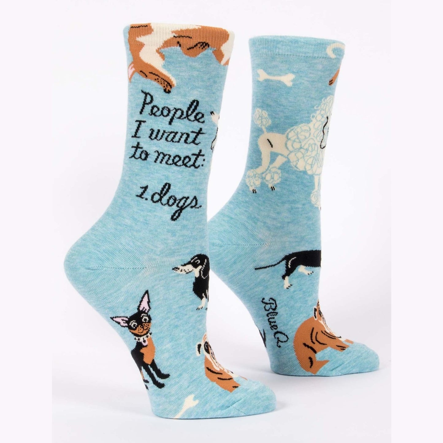 People To Meet: Dogs Crew Socks