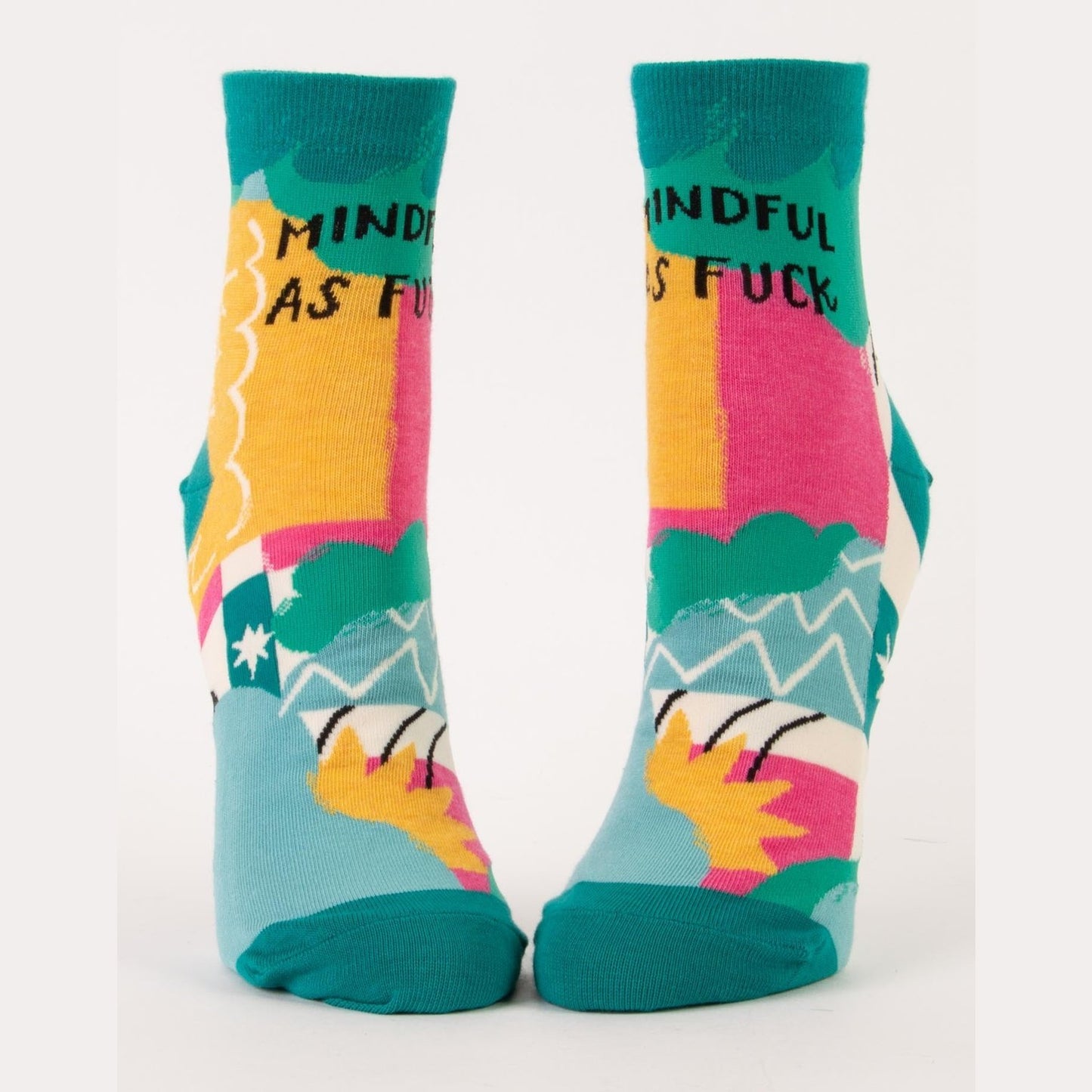 Minful As Fuck Ankle Crew Socks