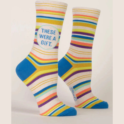 These Were A Gift Crew Socks