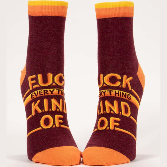 Fuck Everything Ankle Socks