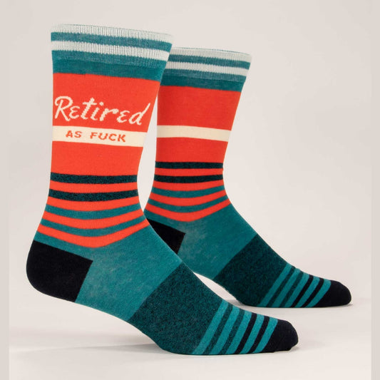 Retired As Fuck Men's Socks