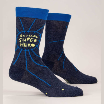 Actual Superhero Men's Socks