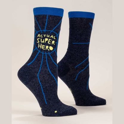 Actual Superhero Crew Socks