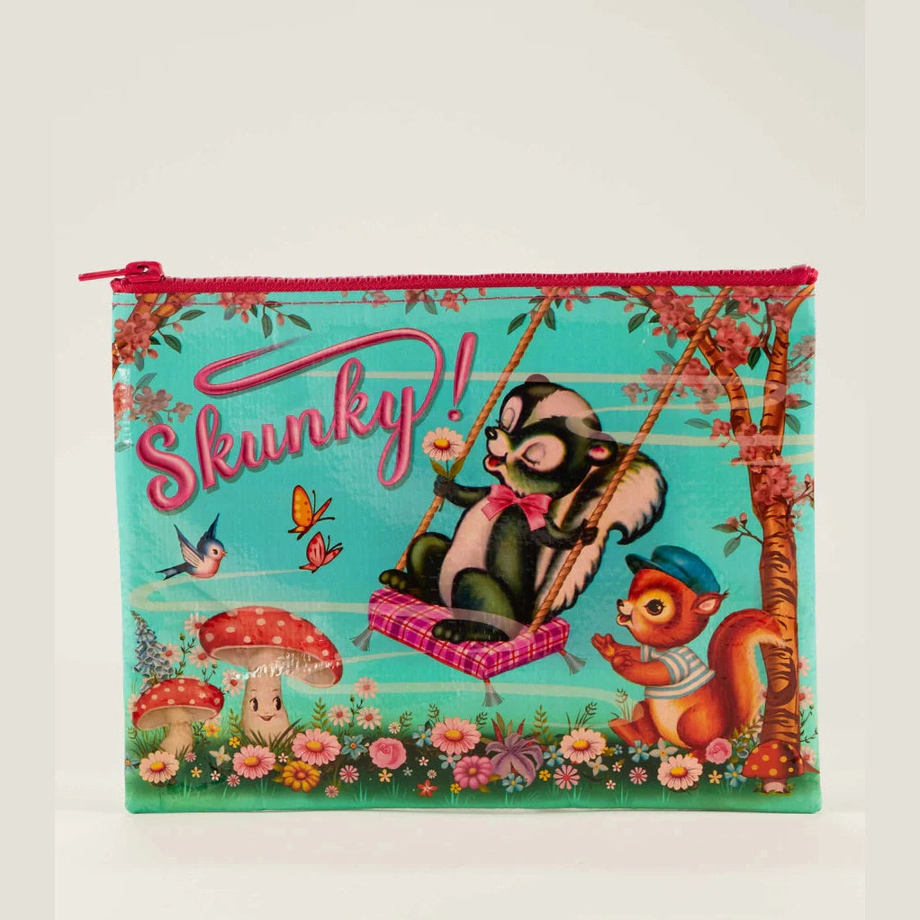 Skunky Zipper Pouch - The Feral Market