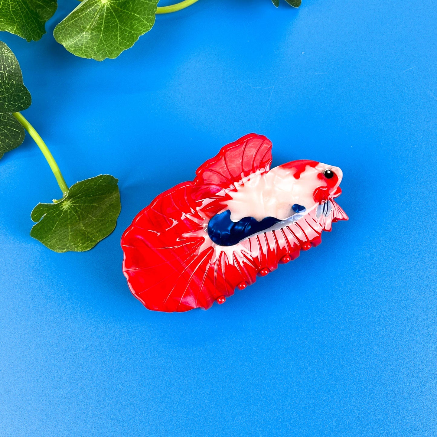 Medium Betta Fish Hair Claw,Ocean Series Hair Clip