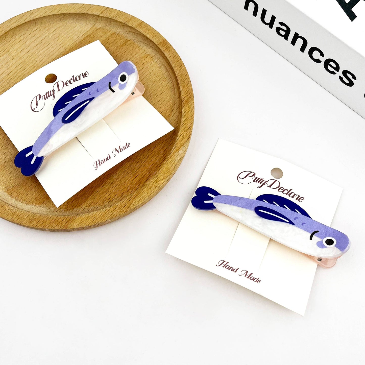 Sardines Duckbill Clip, Fish Hair Clips - The Feral Market