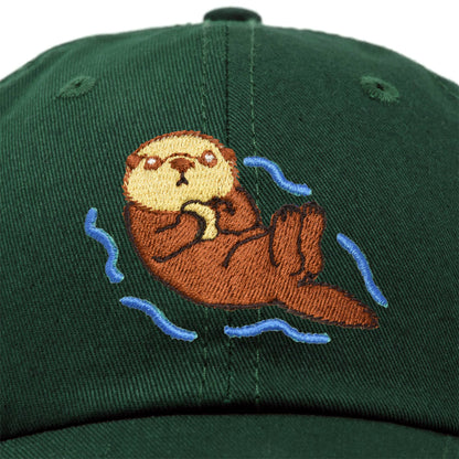 DALIX Otter Cap Animal Dad Hat Embroidered Nature - The Feral Market