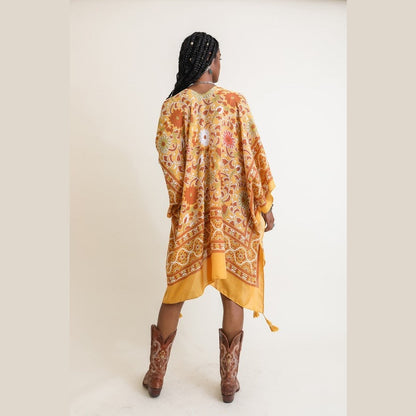 Touch of Morroco Tapestry Tassel Kimono