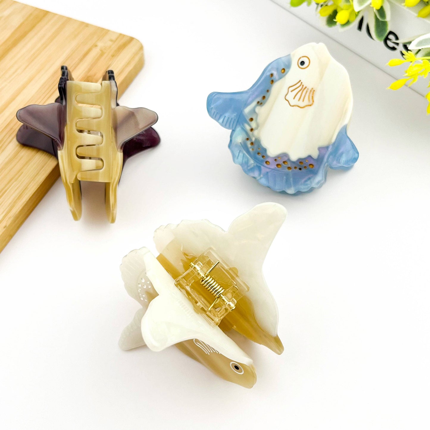 Acetate Little Fish Hair Claw Clip