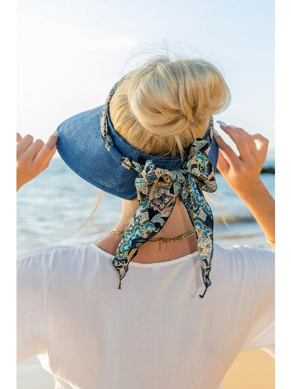 Scarf Accent Visor