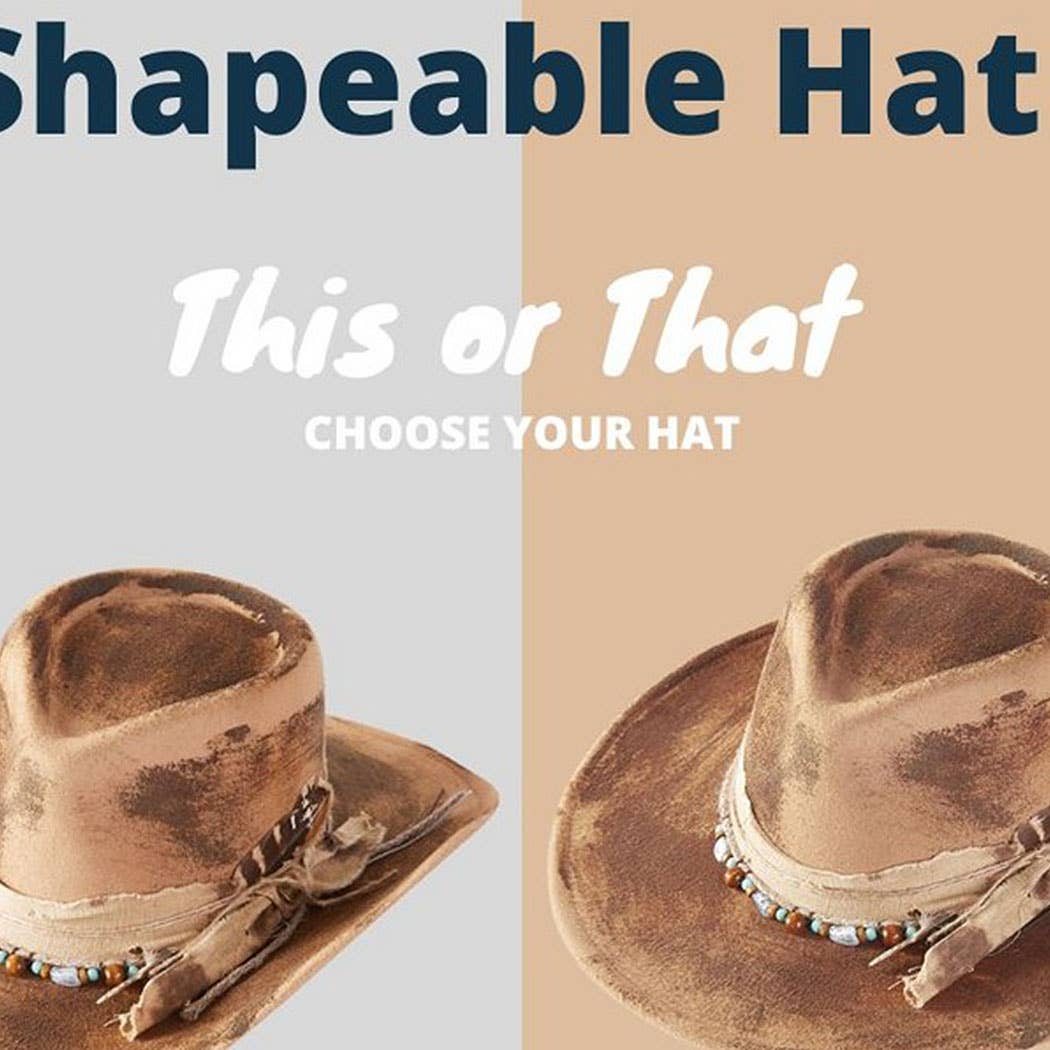 Vintage Versatile Shapeable Cowgirl  MHH0243