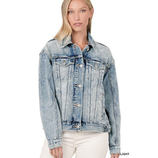 Washed Denim Jacket
