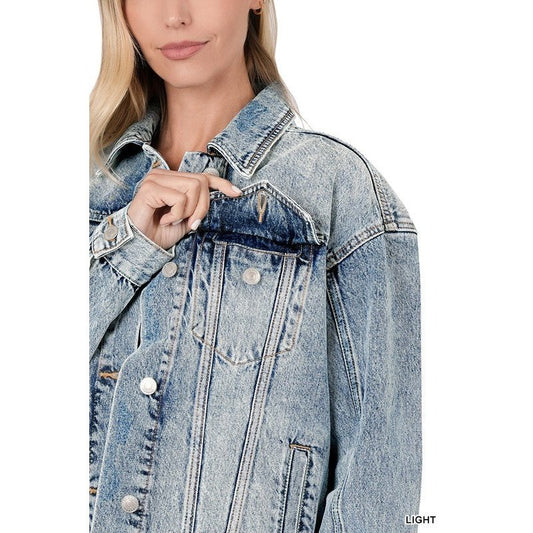 Washed Denim Jacket