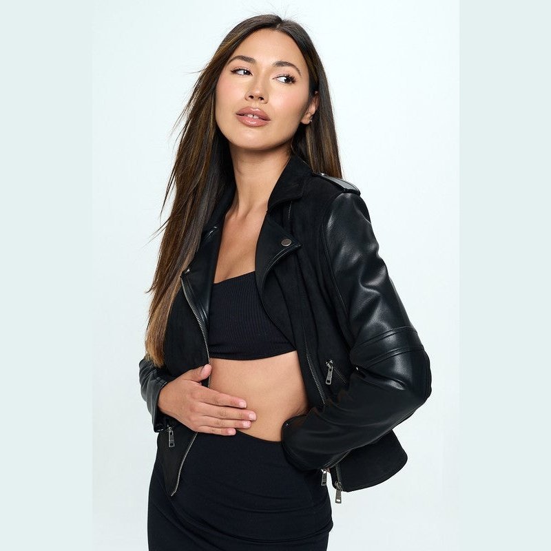 Claire Vegan Leather Jacket