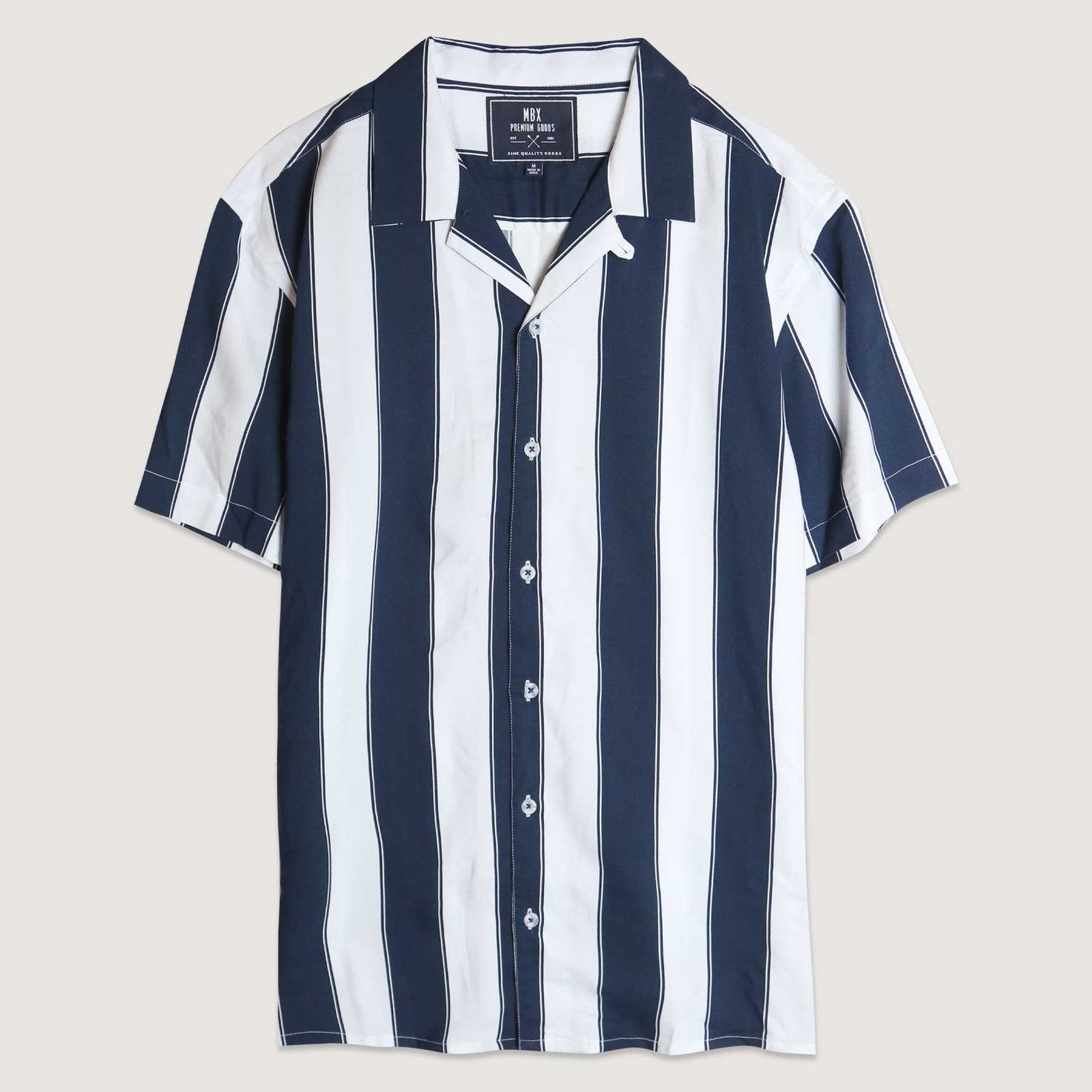 Wide Stripe Camp Shirt – The Feral Market