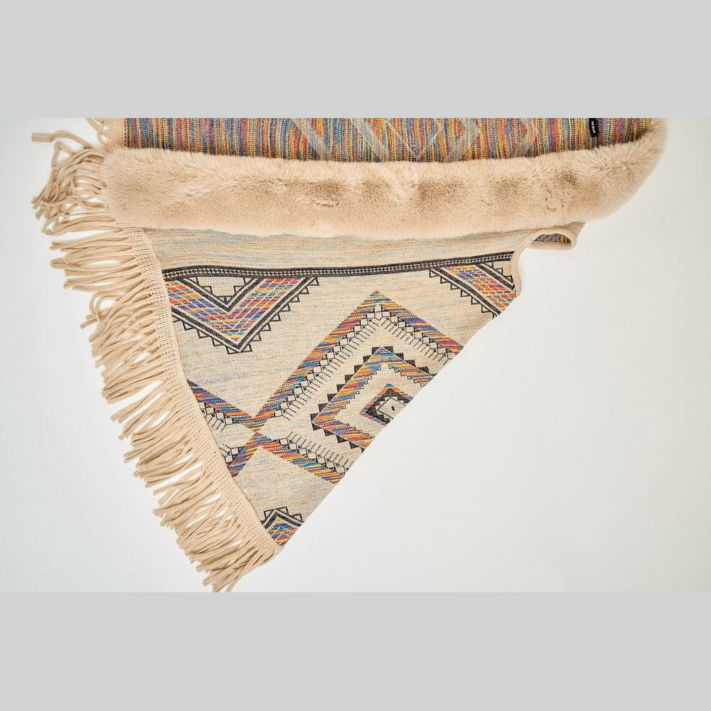 Tala Faux Fur Trim Cardigan Vest