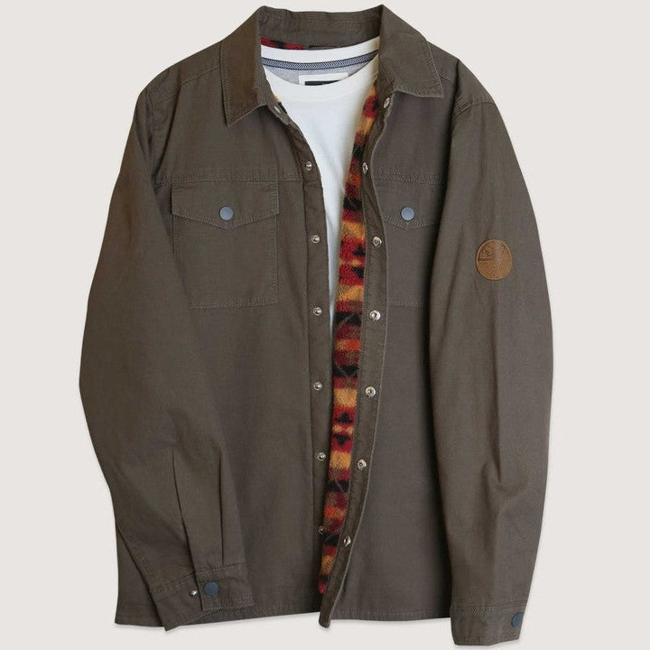 Casual Canvas Lined Jacket