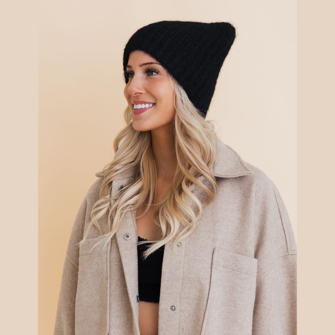 Cozy Cat Eared Style Beanie