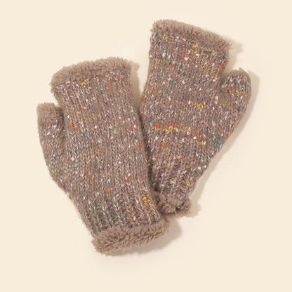 Knit Fingerless Gloves