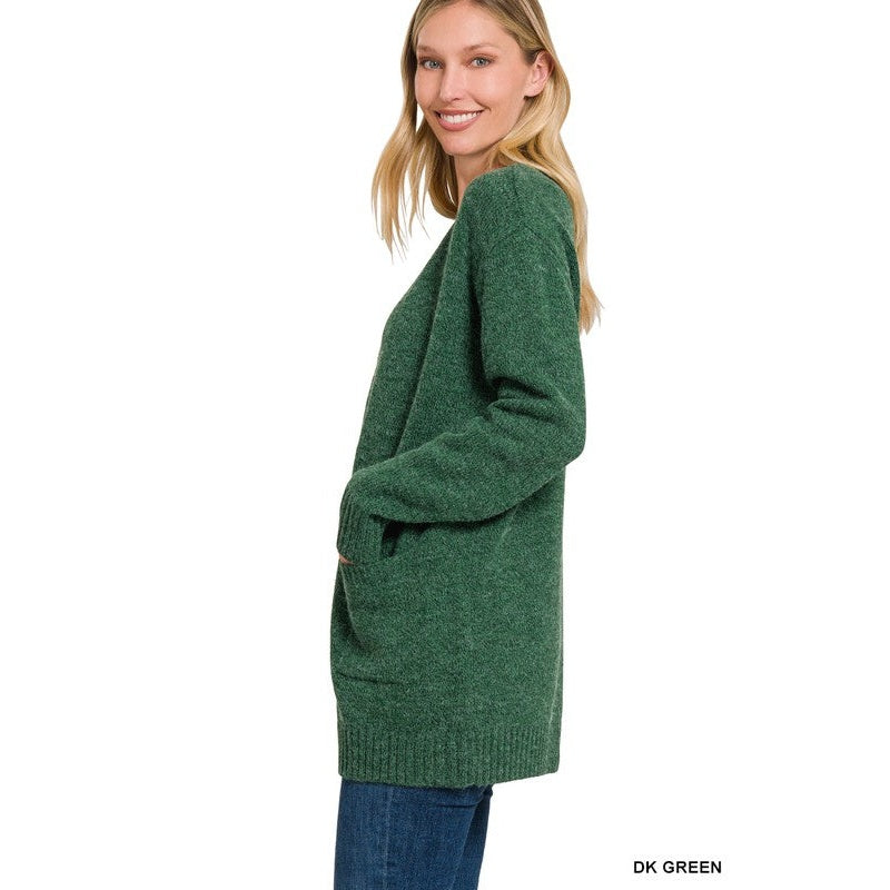Open Front Sweater Cardigan