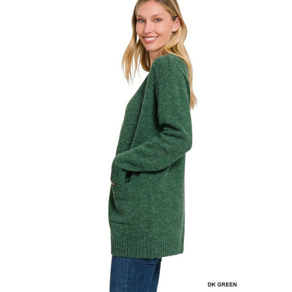 Open Front Sweater Cardigan