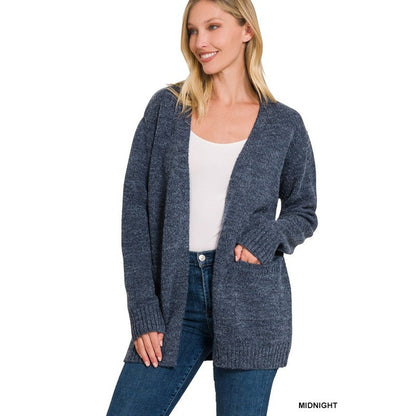 Open Front Sweater Cardigan