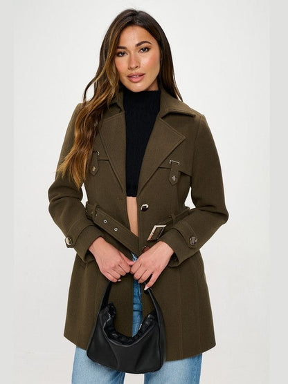 Janice Vegan Wool Coat