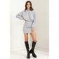 Long Sleeve French Terry Dress