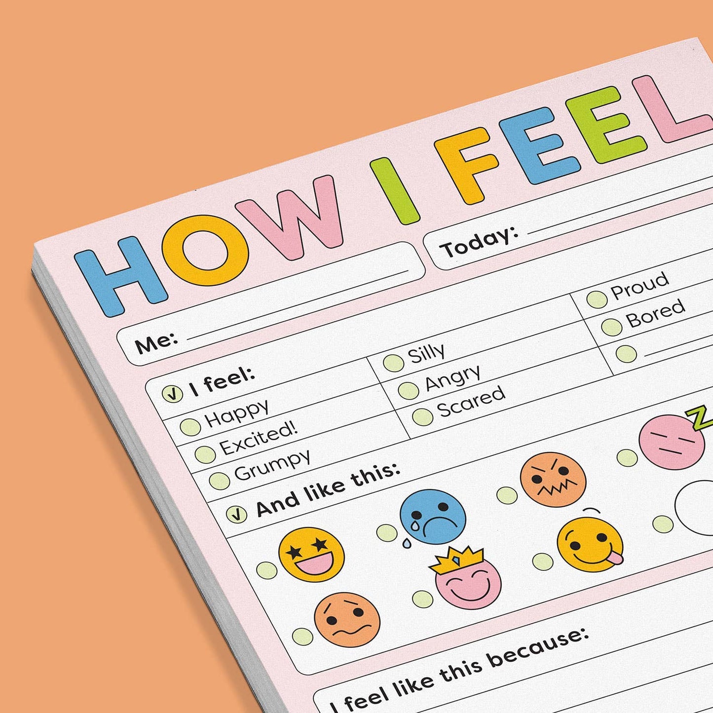 Knock Knock Kids - How I Feel Playtime Pads