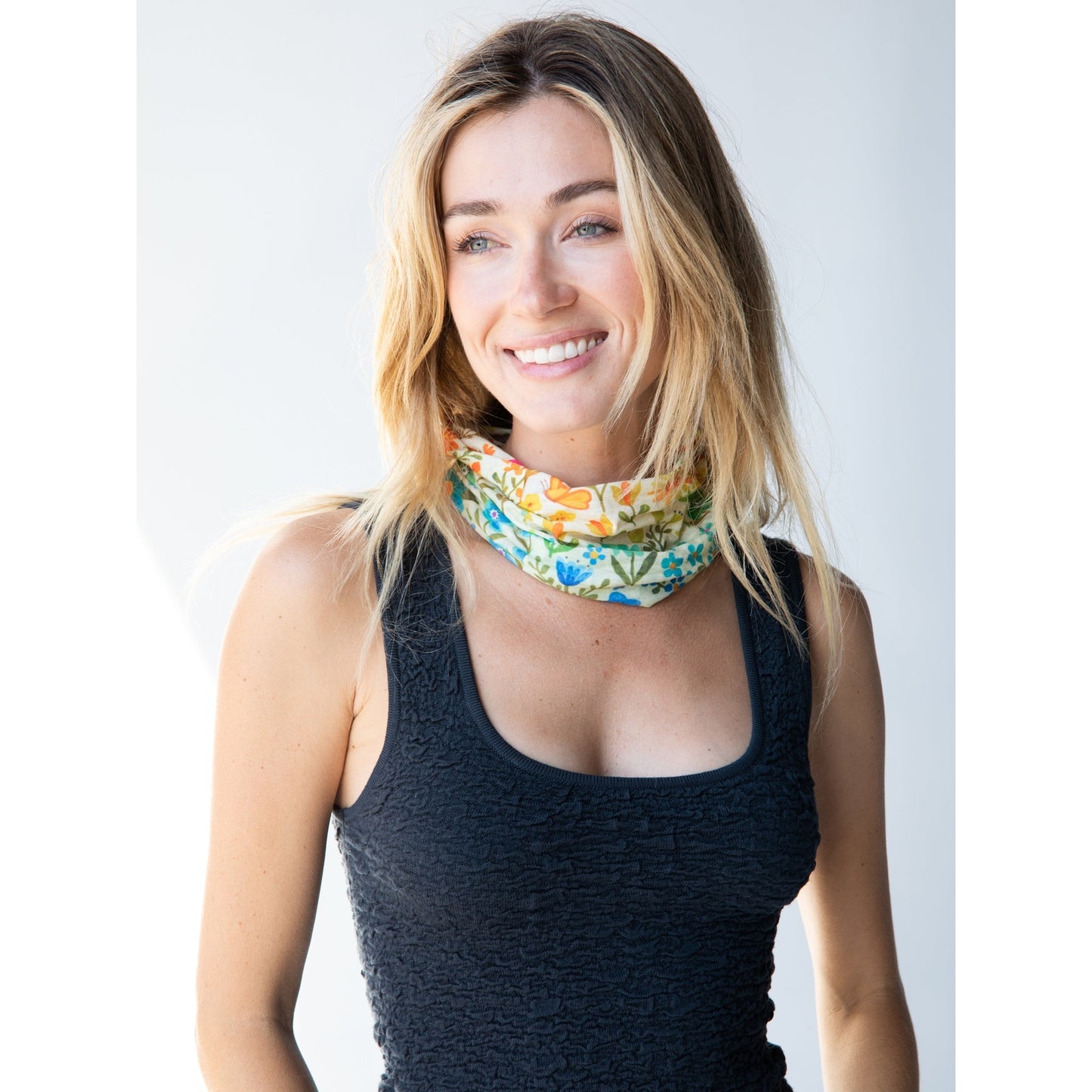 Full Boho Bandeau® Headband - Rainbow Floral