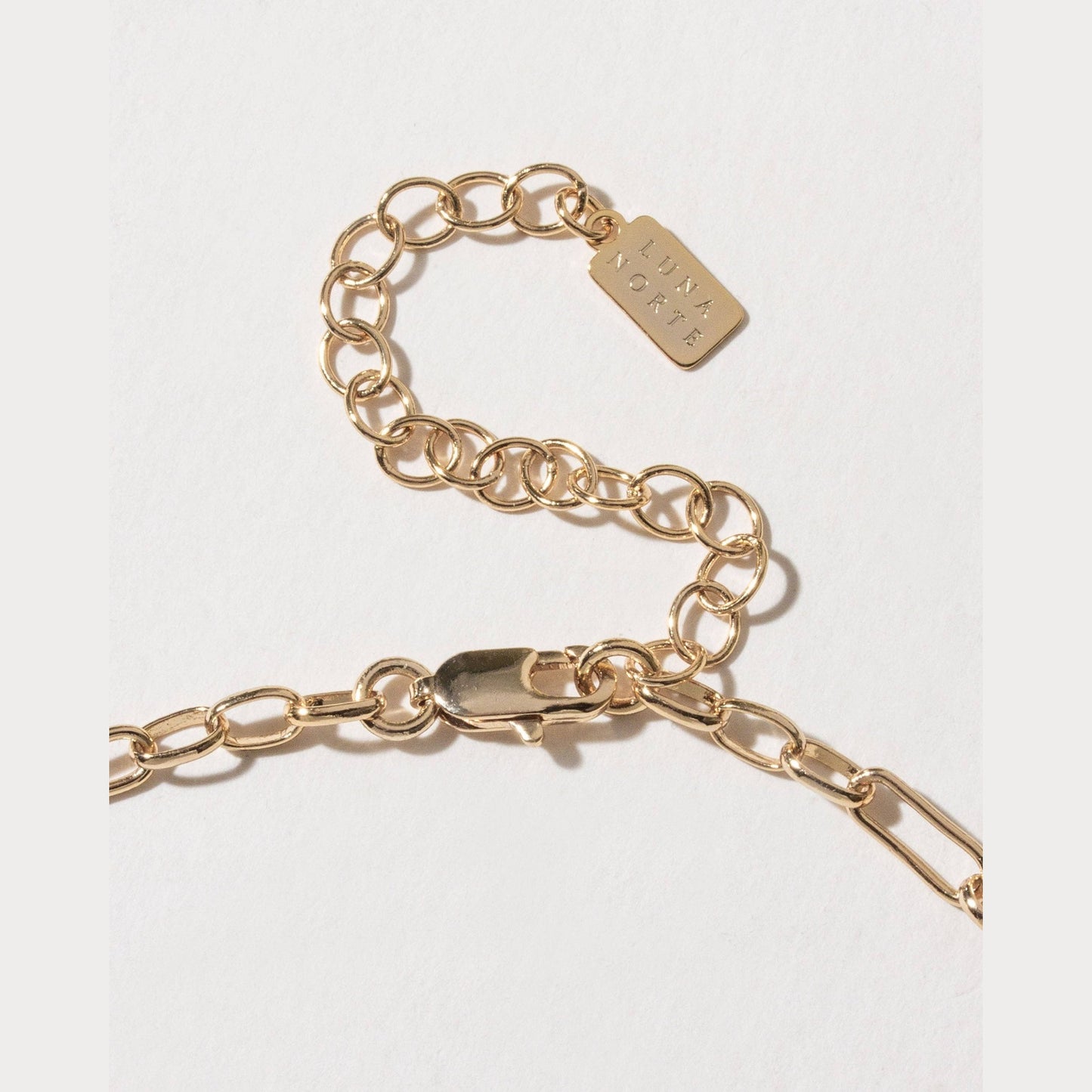 Onyx & Moonlight Charm Necklace