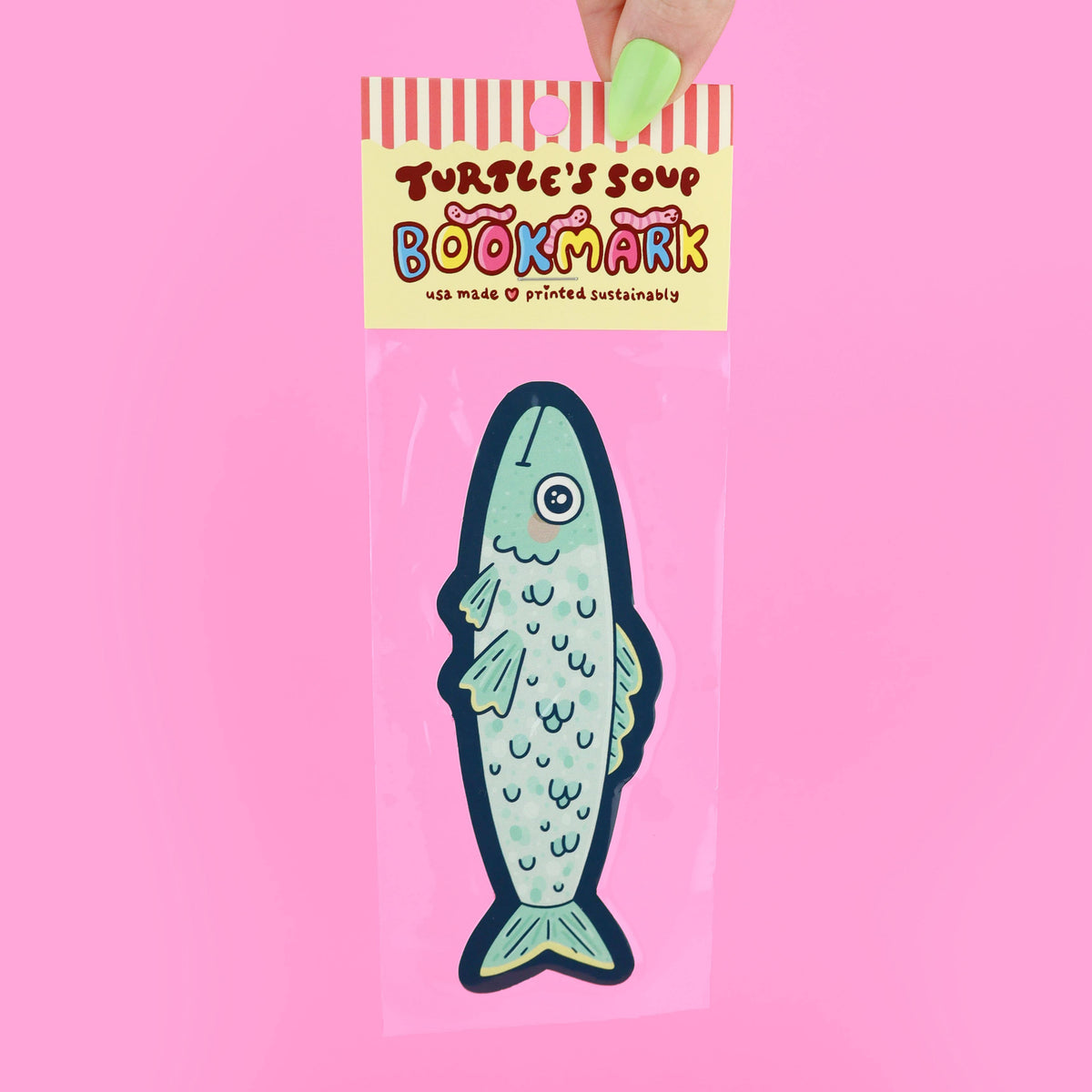 Sardine Reader Gift Bookmark - The Feral Market