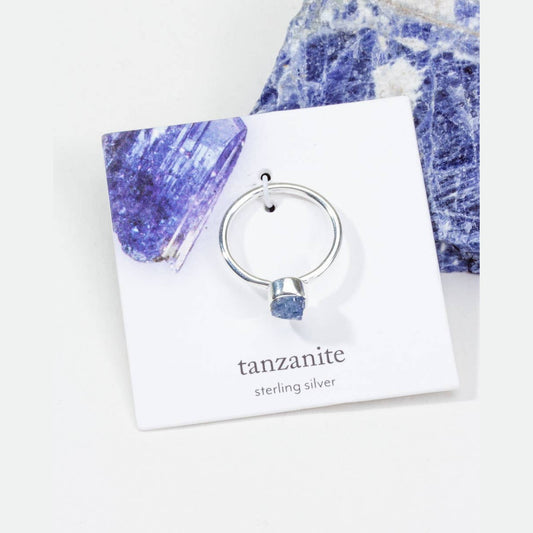 Sterling Silver Shine On Tanzanite Ring- Size's 5-9 - The Feral Market