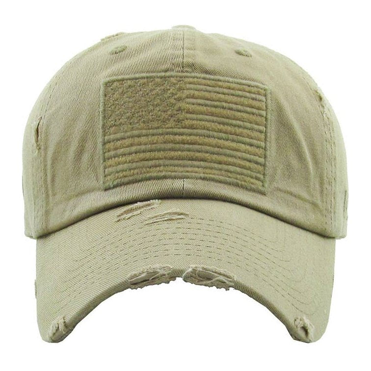 American Flag Vintage Baseball Cap