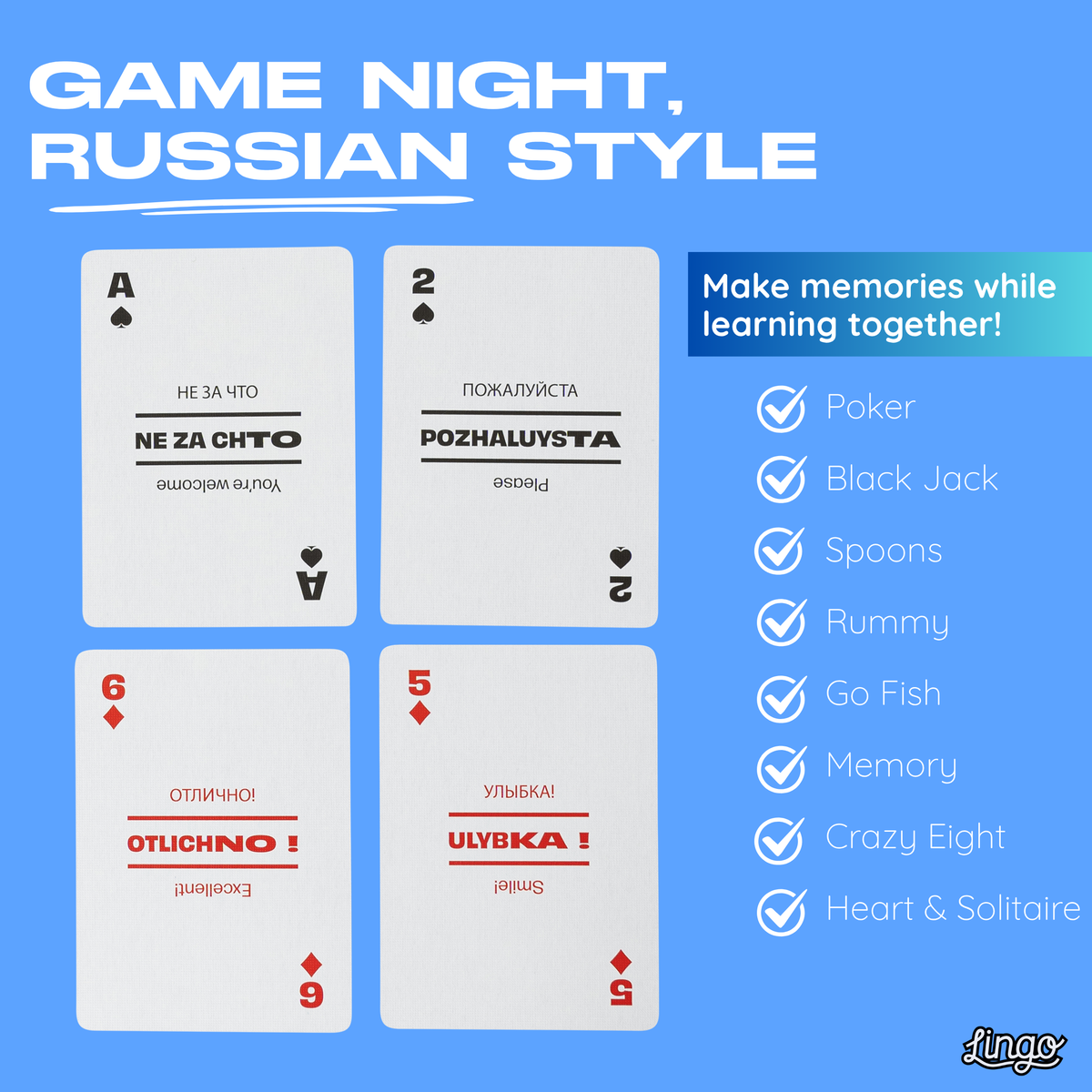 Russian Travel Playing Cards - The Feral Market