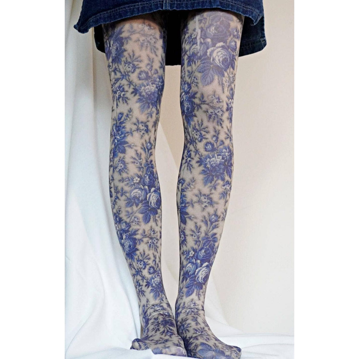 Vintage Blue Roses by The Smithsonian Museum