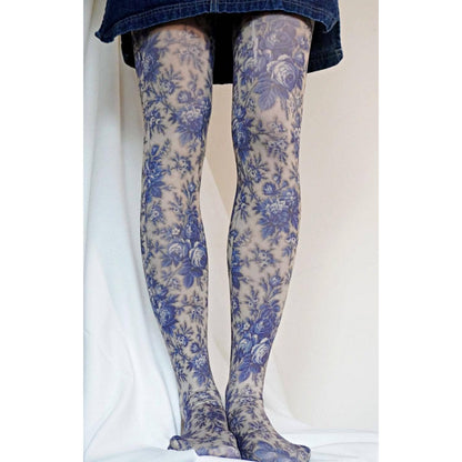 Vintage Blue Roses by The Smithsonian Museum