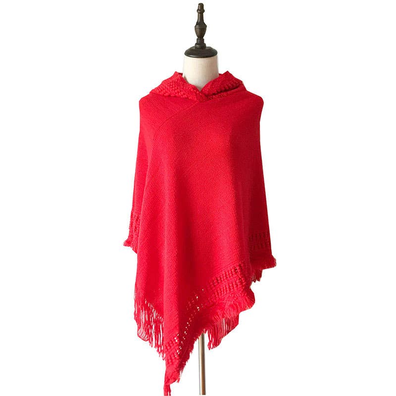 Hooded Riding Poncho