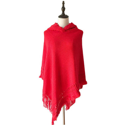 Hooded Riding Poncho