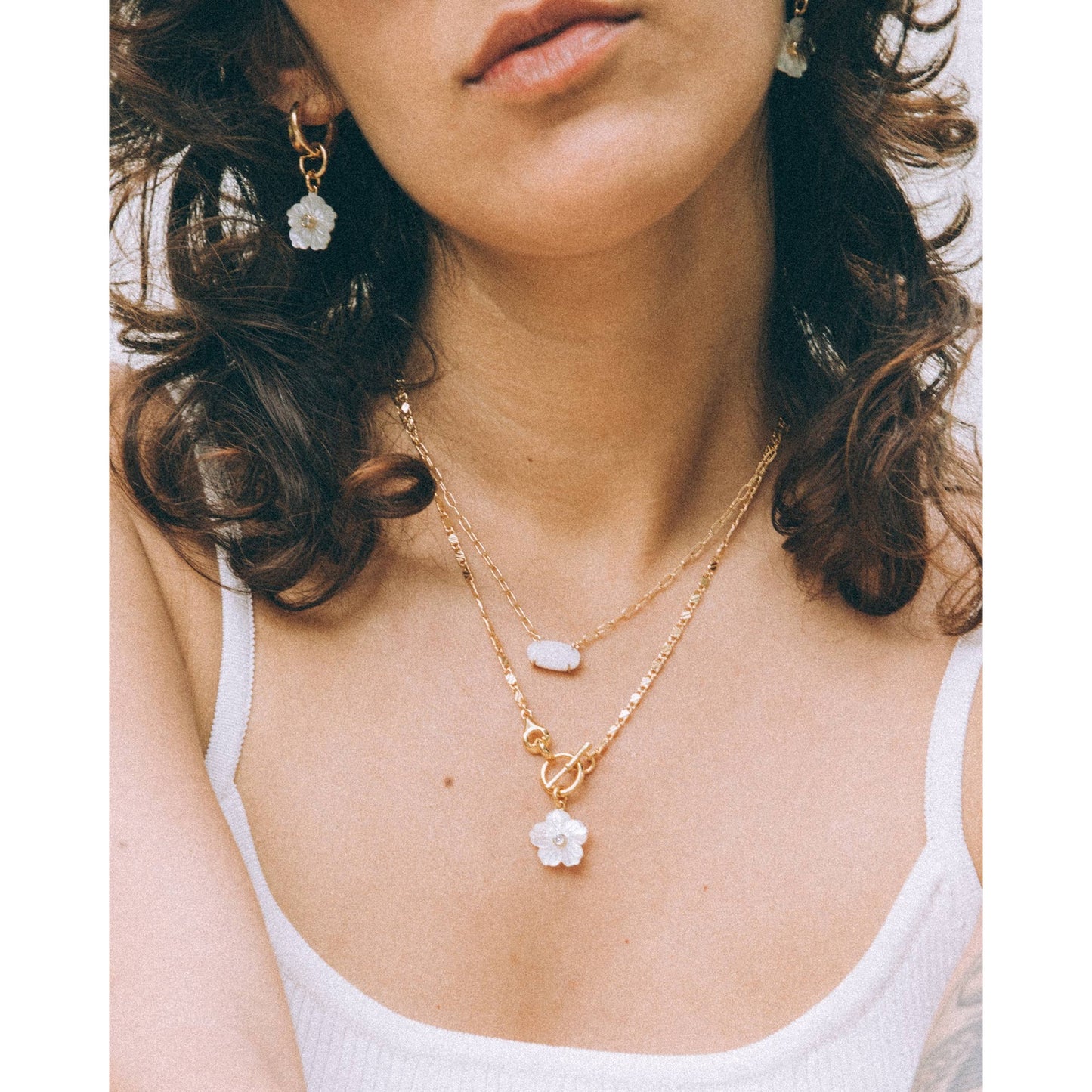 Tulum Flora Toggle Necklace