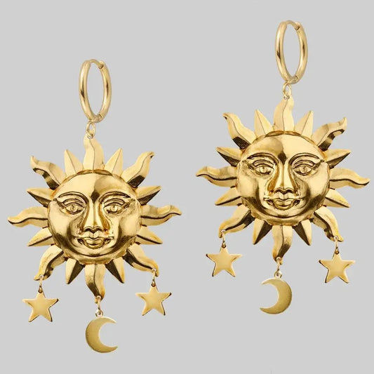 Sun Over Sky Earrings