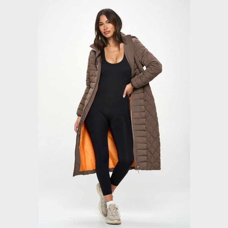 Jolie Quilted Long Puffer Jacket