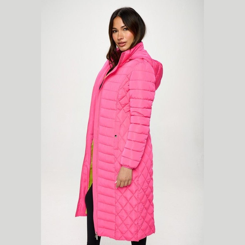 Jolie Quilted Long Puffer Jacket