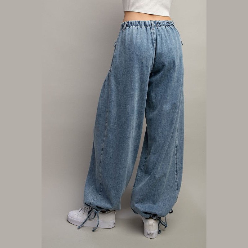 Audrey Wide Leg Cinched Open Pants