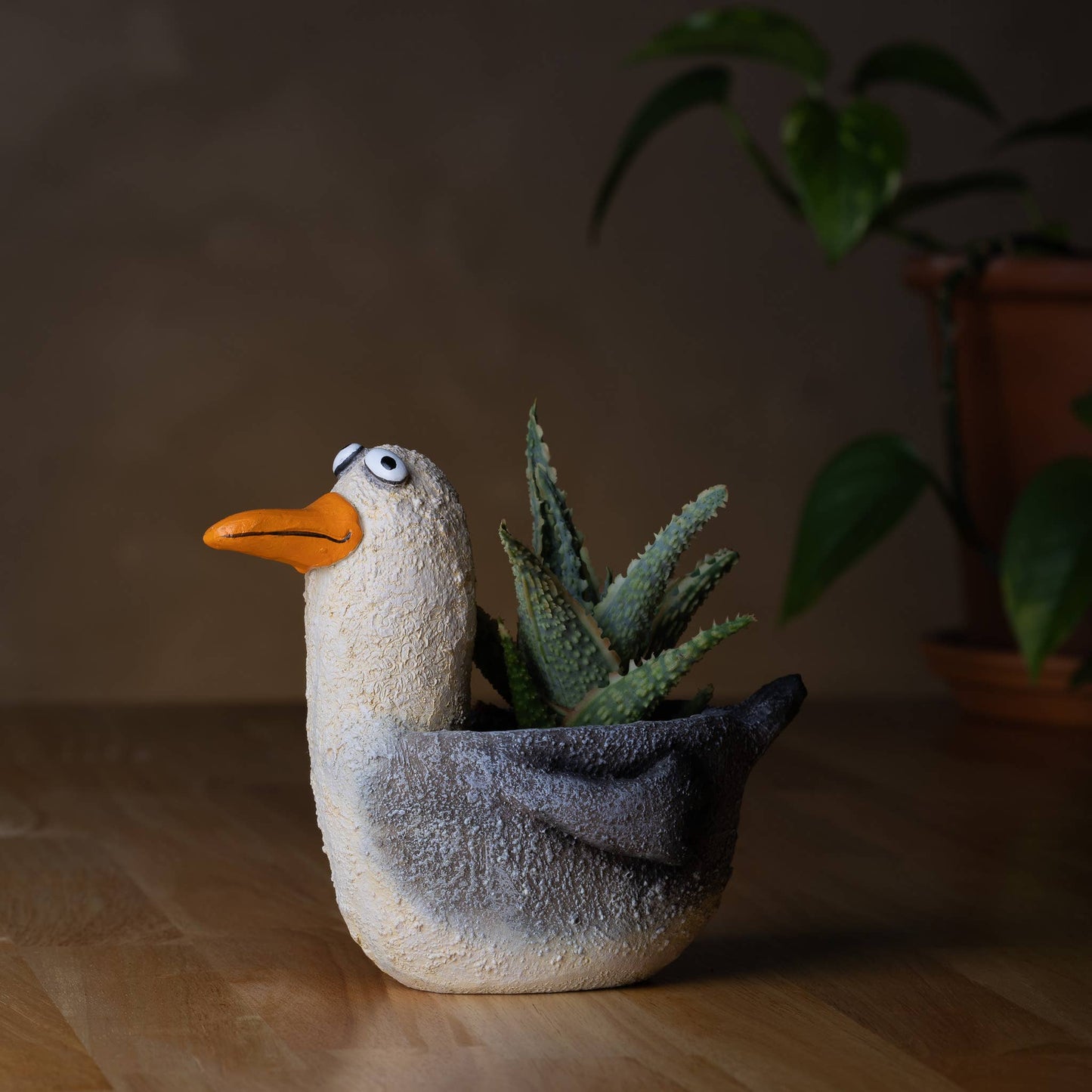Seagull Blobhouse Planter - Gulliver