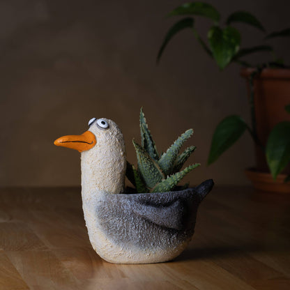 Seagull Blobhouse Planter - Gulliver