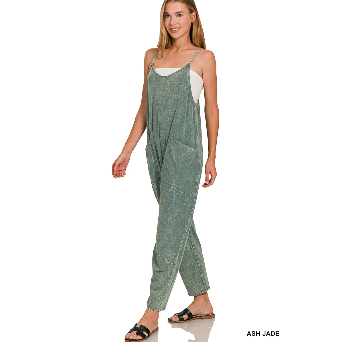 Washed Lounge Jumpsuit