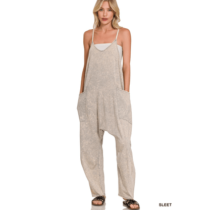 Washed Lounge Jumpsuit