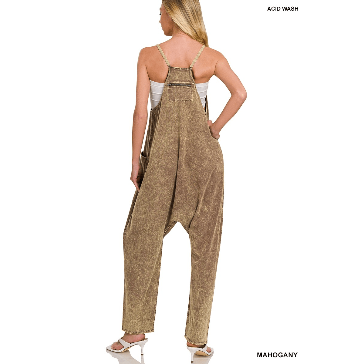 Washed Lounge Jumpsuit